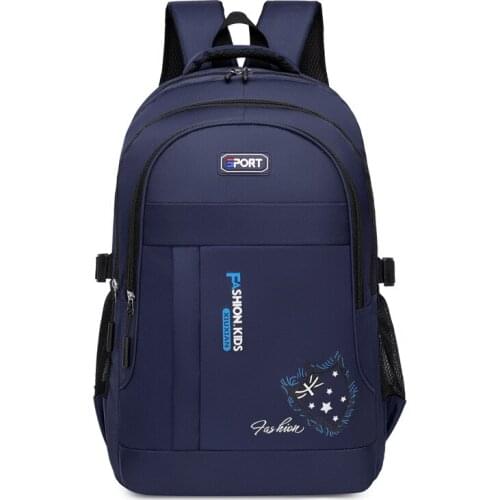 Backpack mens summer new style Oxford textile travel portable backpacks for women mens bookbag