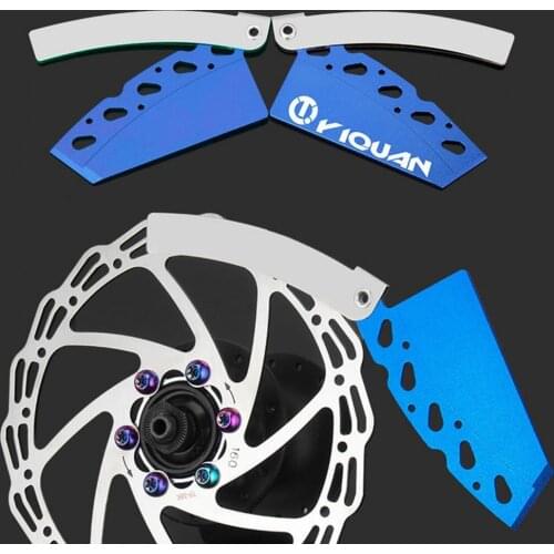 Mountain bike disc brake gap adjustment sheet Foldable temperature resistance adjustment centering regulator MTB repair tool