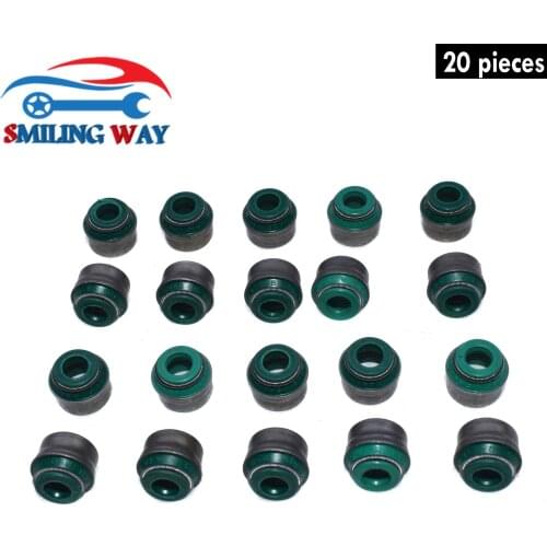 Valve Stem Seal For VW Audi Skoda Seat BMW Porsche Renault Opel Mercedes-Benz Peugeot Smart Volvo Chevrolet Fiat Jeep Citroen