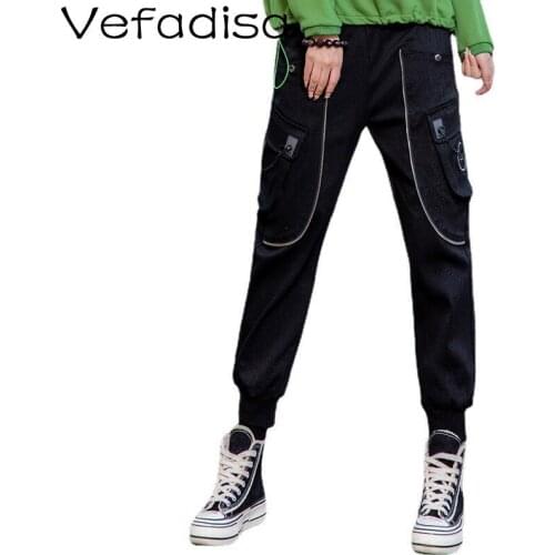 Женские свободные брюки Vefadisa China At AliExpress