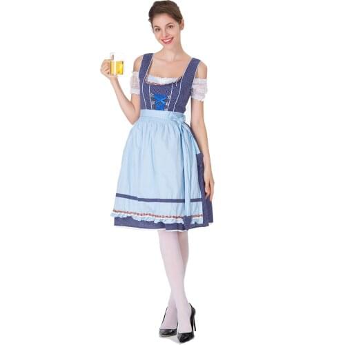Adult Sexy Beer Costume Dress German Beer Oktoberfest Halloween Party Cosplay Uniform