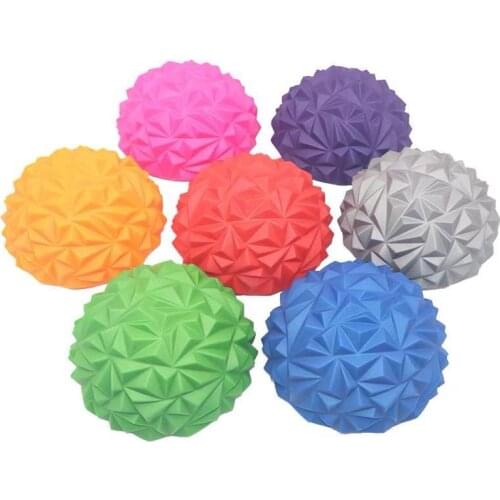 1PCS Childrens Sense Training Yoga Half-ball PVC Massage Pineapple Ball Foot Massage Ball Toy Fitness Balls