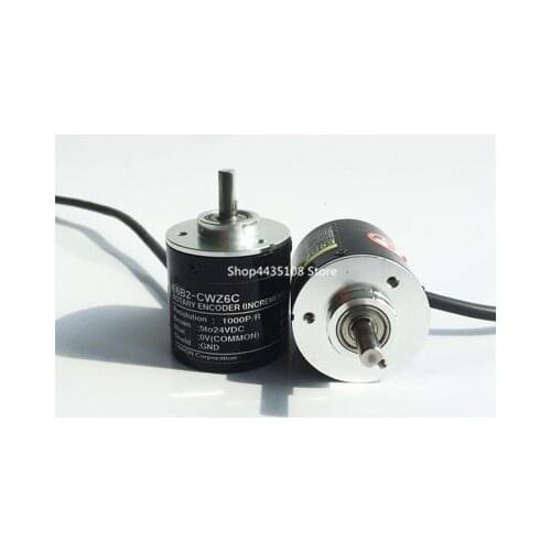 1pcs E6B2-CWZ5B 1000P/R encoder for Omron / ABZ 3-phase incremental encoder / 1000 line of optical rotary encoder