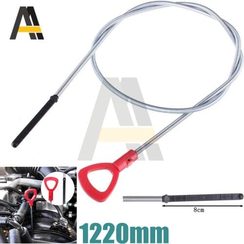 1220mm Car Transmission Engine Oil Gearbox Fluid Dipstick Tool for Mercedes Benz 722.6 Lubrication Galvanized Steel Wire