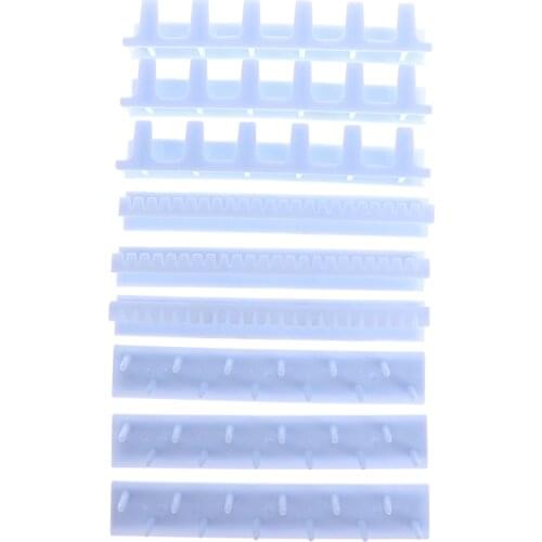 9 in 1 Wall Hanging Jewelry Hooks Display Organizer Earring Necklace Ring Holder