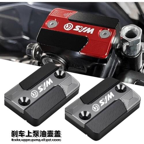 Motorcycle Accessories Front Fluid Reservoir Cover Cylinder Reservoir Brake Cap For SYM CRUISYM GTS JOYMAX 300 GTS300i Z300
