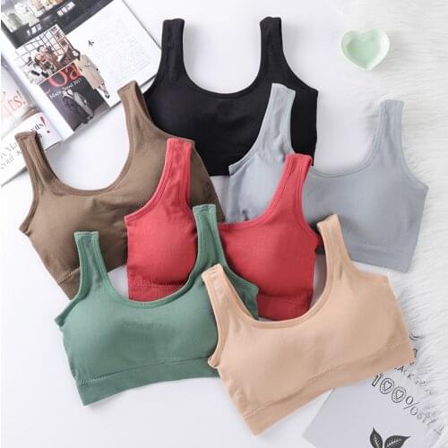 Seamless Sports Bra for Women Gym Yoga Tops Padded Sport Bra Fitness Underwear Breathable Yoga Running Sport Bras U Back Tops