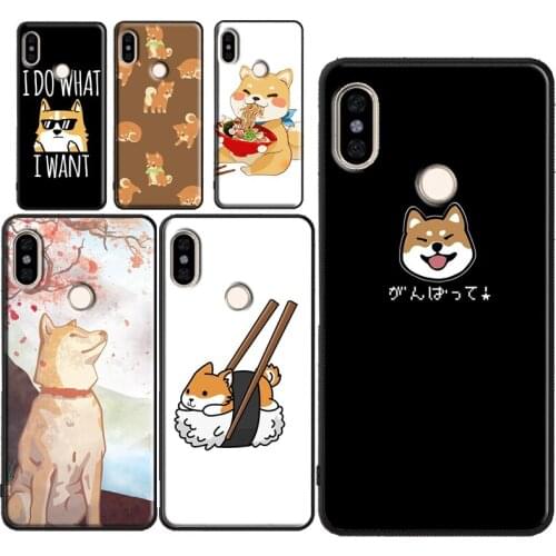 Funny Shiba Inu Case For POCO X3 Coque For Redmi Note 9 8 Pro 7 8T 9S 9A 9C For Mi Note 10 Lite 9T A3