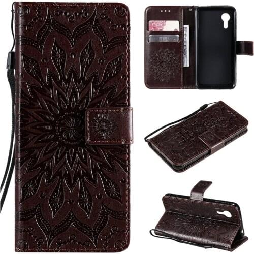 XCover 5 2021 Embossed Case Leather Card Slot Phone Holder for Samsung Galaxy X Cover 5 Flip Case Samsung XCover X Cover5 Coque