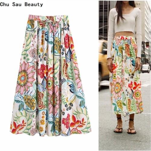 Chu Sau beauty Women's Pleated Skirts