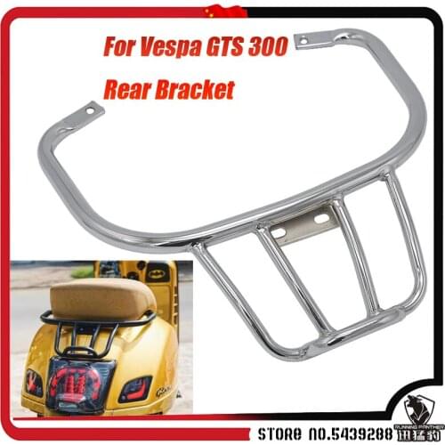 For VESPA GTS 300 250 gtvRear Bracket Rear Luggage Bag GTS300 GTS-300 Book Shelf Rack for Vespa Motorcycle Sports Luggage Rack