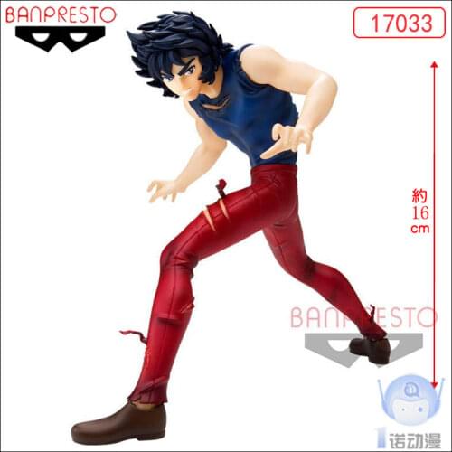 Origianl BANPRESTO Seiya Phoenix Ikki PVC Model Statue Figure Desktop Decor Decoration Gift Toys For Children
