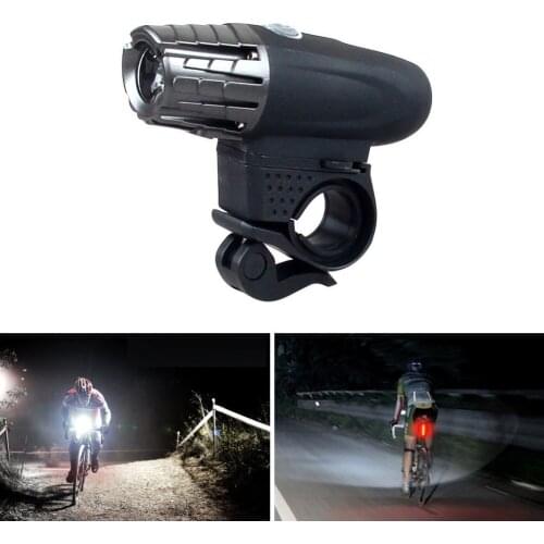 200 Lumen Flashlight For Bicycle Anti-glare Smart Bike Light USB Rechargeable MTB Front Lamp Cycling Headlight Bike Accessories