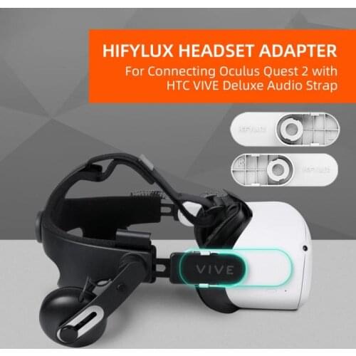 Audio Adapter Kit Headband For HTC VIVE Smart Connector For Oculus Quest 2 Head Band Headset Adapter Durable VR Accessories