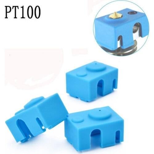 Cover PT100 Silicone Socks PT100 Hot End For 3D Printer Part Insulation Case