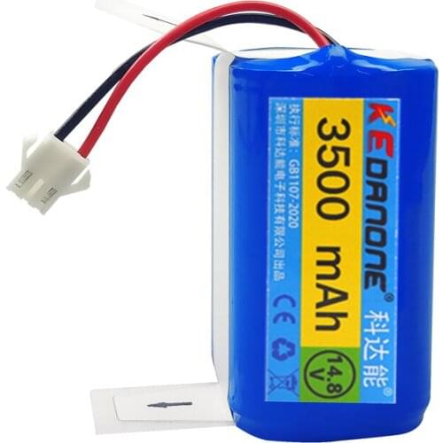 KEDANONE 14.4V 3500mAh Li-ion battery for Conga Excellence 990 Ecovacs Deebot N79 N79S DN622 Eufy RoboVac 11 11S RoboVac 30 etc