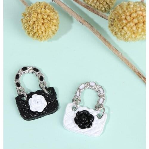 1Pc Mini Fashion Bags Handbag Doll Accessories For DIY Dollhouse Decor Playing House Toy Doll Miniature Accessories