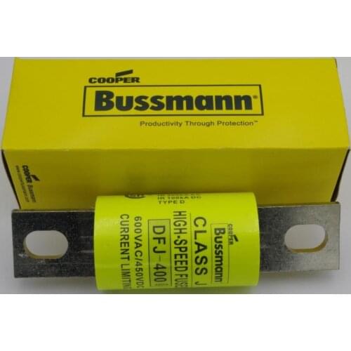 New original 400A 600V fast acting DFJ-400 fuse electrical fuse types