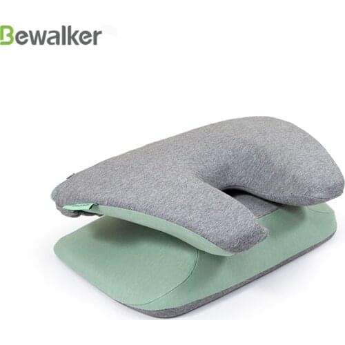 New Memory Foam Customized Foldable Nap Pillow Office Lunch Break Pillow Lying Down Artifact Student Neck Support Cushions