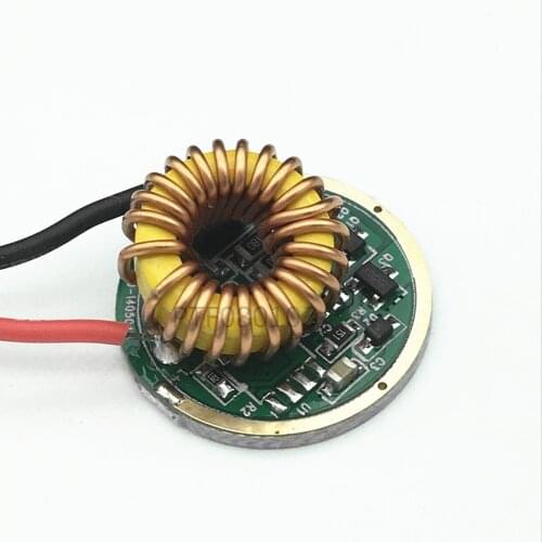 2pcs Cree XML T6 U2 L2 LED Driver 22mm DC3.7V-15V Input 2800mA Output 5Mode /1Mode /3Mode For T6 U2 L2 LED Light Lamp