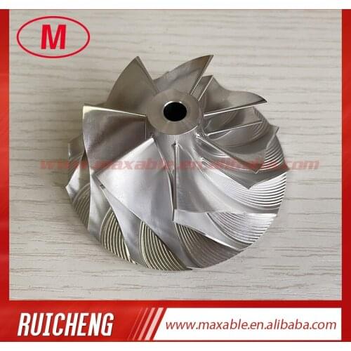 TD05H/TD07 55.11/75.00mm 7+7 blades Turbo milling/aluminum 2618/billet compressor whee