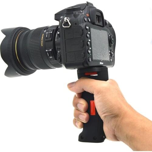 Universal Camera Grip Handle Mount Wide Platform Plastic Pistol 1/4" Tripod Screw for SLR DSLR Camera Smartphone