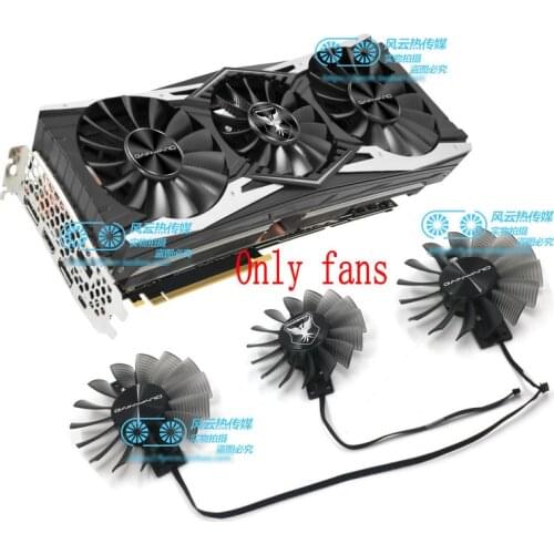 New Original for GAINWARD RTX2080Ti PHOENIX/GS Graphics Video card cooling fan FD9015U12S DC12V 0.32A