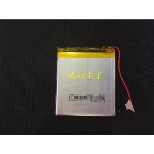 3.7V polymer lithium battery 496069P 496070P 506070P 2400MAH general battery