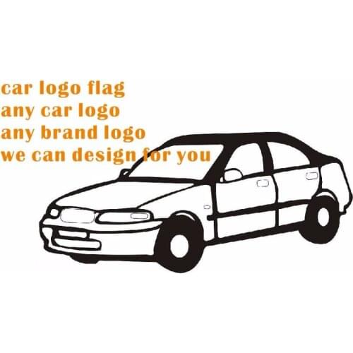 3x5ft Polyester we design any color any car brand logo flag any size digital print Custom flag banner free shipping