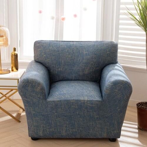 String printed sofa chair slipcovers armchair decoration elastic spandex for living room sofa cover stretch floral printed