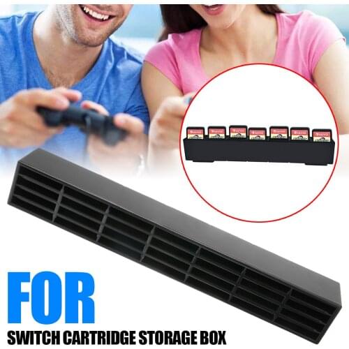 28 in 1 Durable Plastic Gaming Cover Holder 28pcs Gaming Card Box Storage Stand Game Cards Storage Cases for Game Accessories
