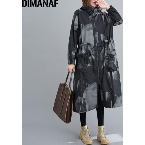 Женские куртки с капюшоном DIMANAF China At AliExpress