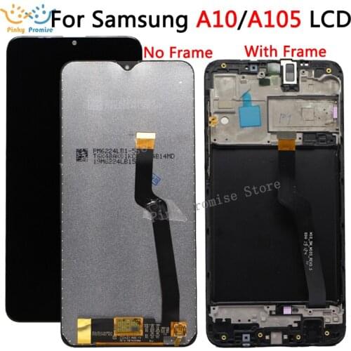 For Samsung galaxy A10 lcd Digitizer A105/DS A105F A105FD A105M Display Touch Screen with frame Digitizer For Samsung A10 lcd