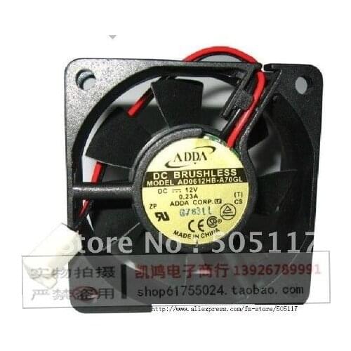 Ad0612hb-a70gl 6025 6cm 12v 0.23a power fan