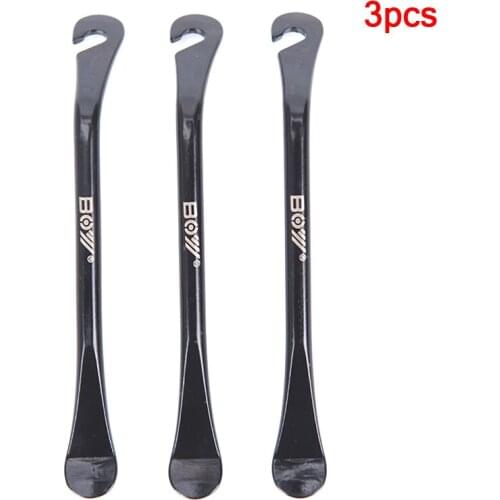 Bicycle Repair Tool 3Pcs Bike Fixed Wrench Spanner Mountain MTB Bike Metal Alloy Curved Steel Tyre Tire Lever Repair Wrench