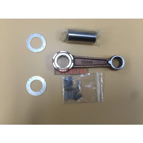 Crankshaft outboard Connecting Rod Kit Replaces For Yamaha Parsun Powertec Hidea 9.9HP/15HP outboard connecting rod engine