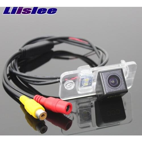 LiisLee Car Rear View Backup Reverse Parking Camera Night Vision Waterproof For Audi A3 8P A4 S4 RS4 B6 B7 A6 C6 S6 RS6