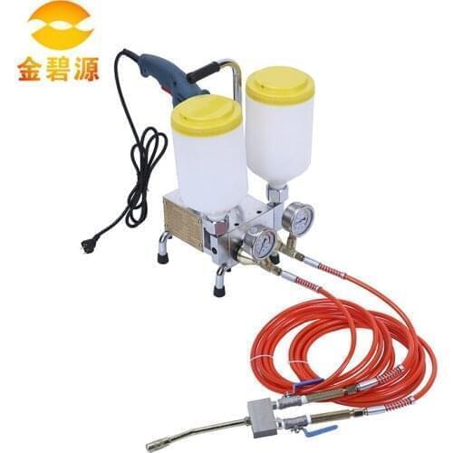 China wholesale two liquid polyurethane foam spray machine for crack repair