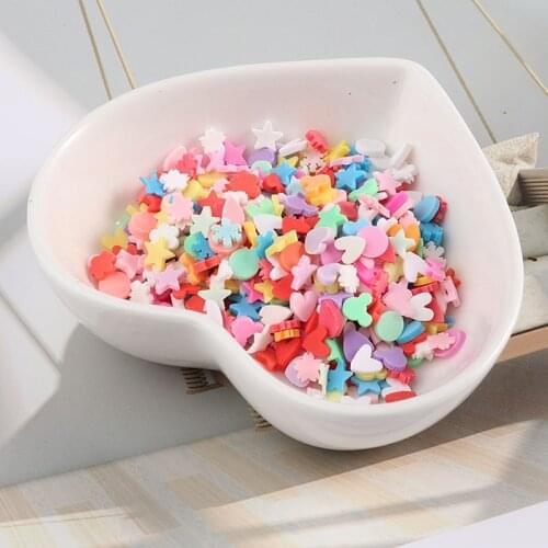Soft Pottery Beads Fruit Slices Filler For Nails Art Tips Slime Fruit For Kids DIY Slime Accessories Supplies Decoration 10g