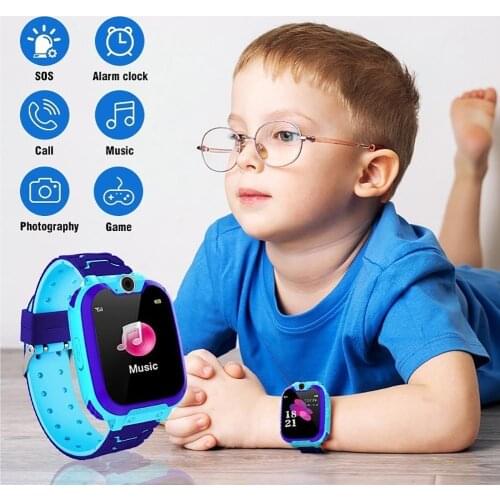 2019 New Waterproof Smart Watch Multifunction Children Digital Wristwatch Baby Watch Phone For IOS Android Kids Toy Gift
