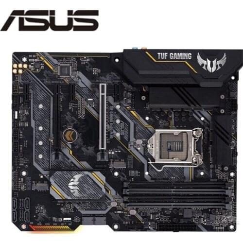 NEW For ASUS TUF GAMING B460-PLUS Motherboard Socket LGA 1200 DDR4 M.2 nvme ssd For Intel B460 Original Desktop Mainboard