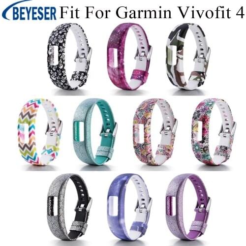 S/L Wrist Band Strap for Garmin vivofit 4 Tracker Soft Silicone Replacement Wristband Watch Band for GARMIN VIVOFIT 4 Bracelet