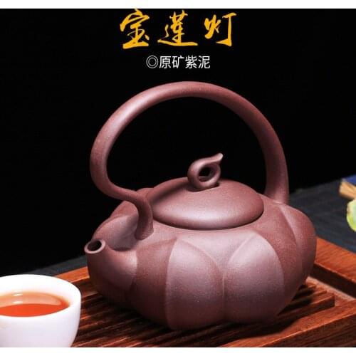 Ore purple clay monastery DengHu manual assistant arts and crafts normal jun China teapot on a commission basis