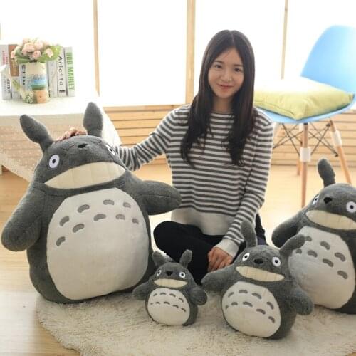 30-55cm Cute wedding press doll children birthday girl Kids Toys hamster doll Large size pillow Totoro plush toy doll