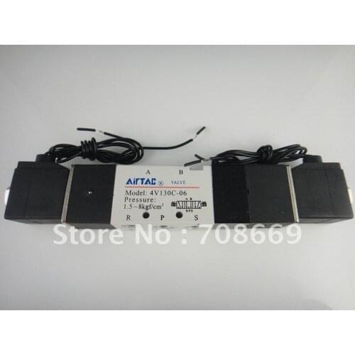 Solenoid Air Valve 5port 2position BSP AC 110V 4V130C-06