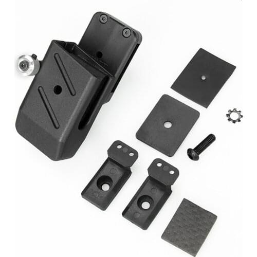 High Quality IPSC quick pull Magazine Pouch bag gun holster Accessories Polymer Black