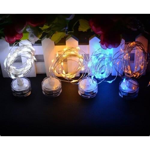MagiDeal Super Waterproof Micro LED Lights Copper Wire String Lights Xmas Decor for Trees Signs Furniture Beds Window Supplies