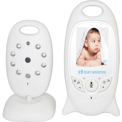 VB601 Video Baby Monitor 2 Way Talk IR Night Vision Temperature Monitoring 8 Lullaby with 2 inch Display Srcurity Monitoring