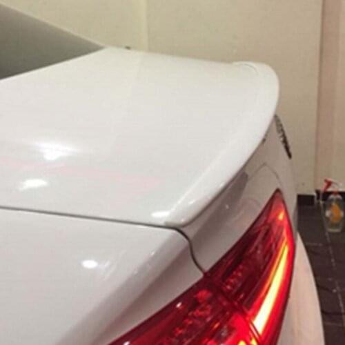 For Audi A6 2012-2017 high quality ABS Plastic Unpainted Color Rear Spoiler Wing Trunk Lid Cover Car Styling