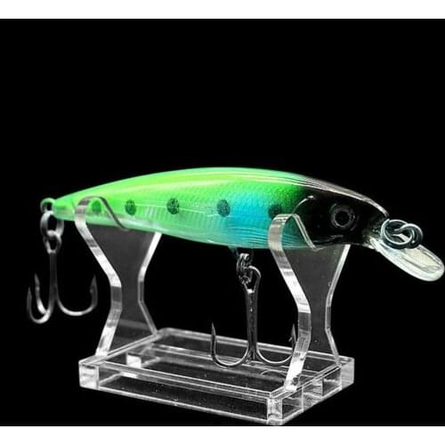 Fishing Lure Showing Stand For Store Acrylic Shelf Swim Bait Wobblers Display Lure Fashion Crankbait Show Deep Design gear